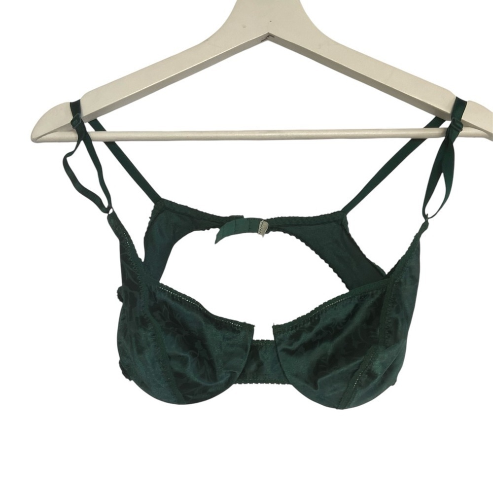 Lily of France Green feminin vintage bra Size 36B